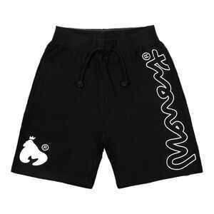 Money Childrens/Kids Cotton Signature Shorts / Black